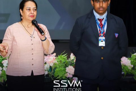 CBSE curriculum with integrated coaching and academic excellence at SSVM