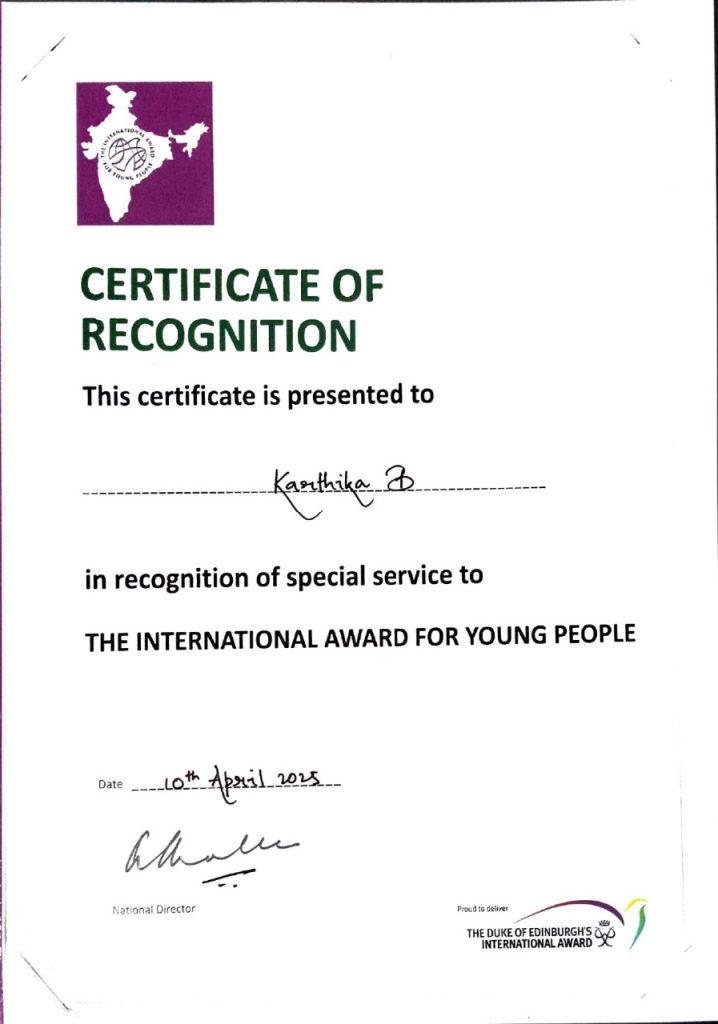 Award-winning SSVM students excelling in academics and competitions
